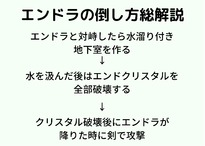 マイクラ エンダードラゴンの簡単な倒し方と倒した後にやること 時間吸い取られブログ